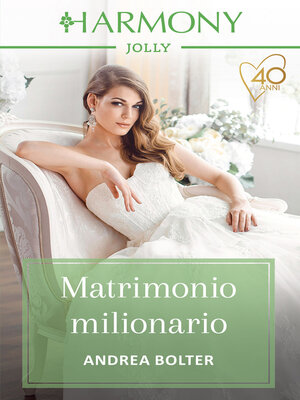 cover image of Matrimonio milionario